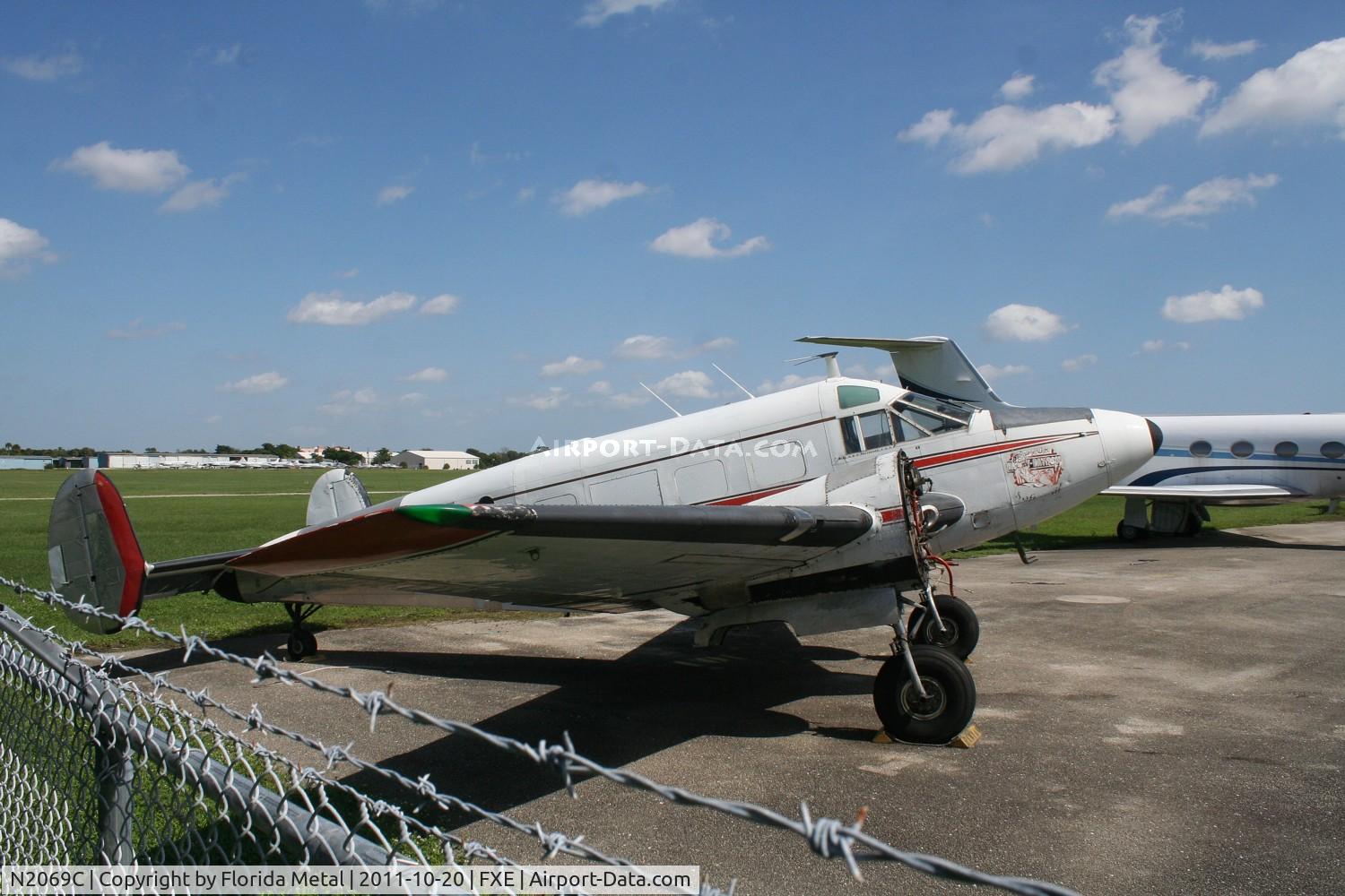 N2069C, 1959 Beech E18S C/N BA-430, Beech E18S