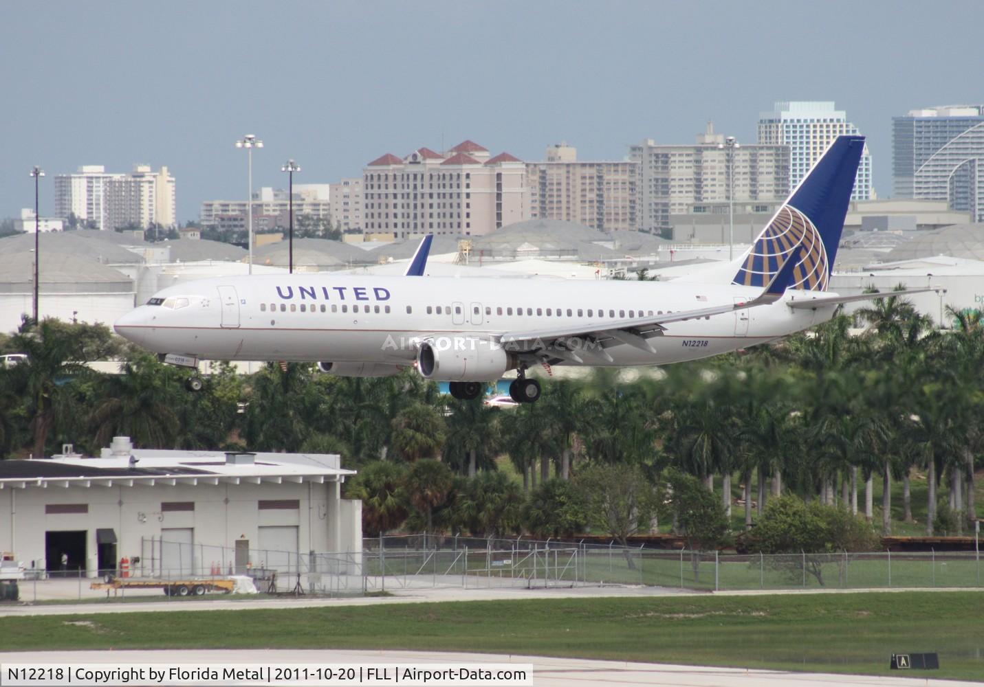 N12218, 1998 Boeing 737-824 C/N 28778, United 737