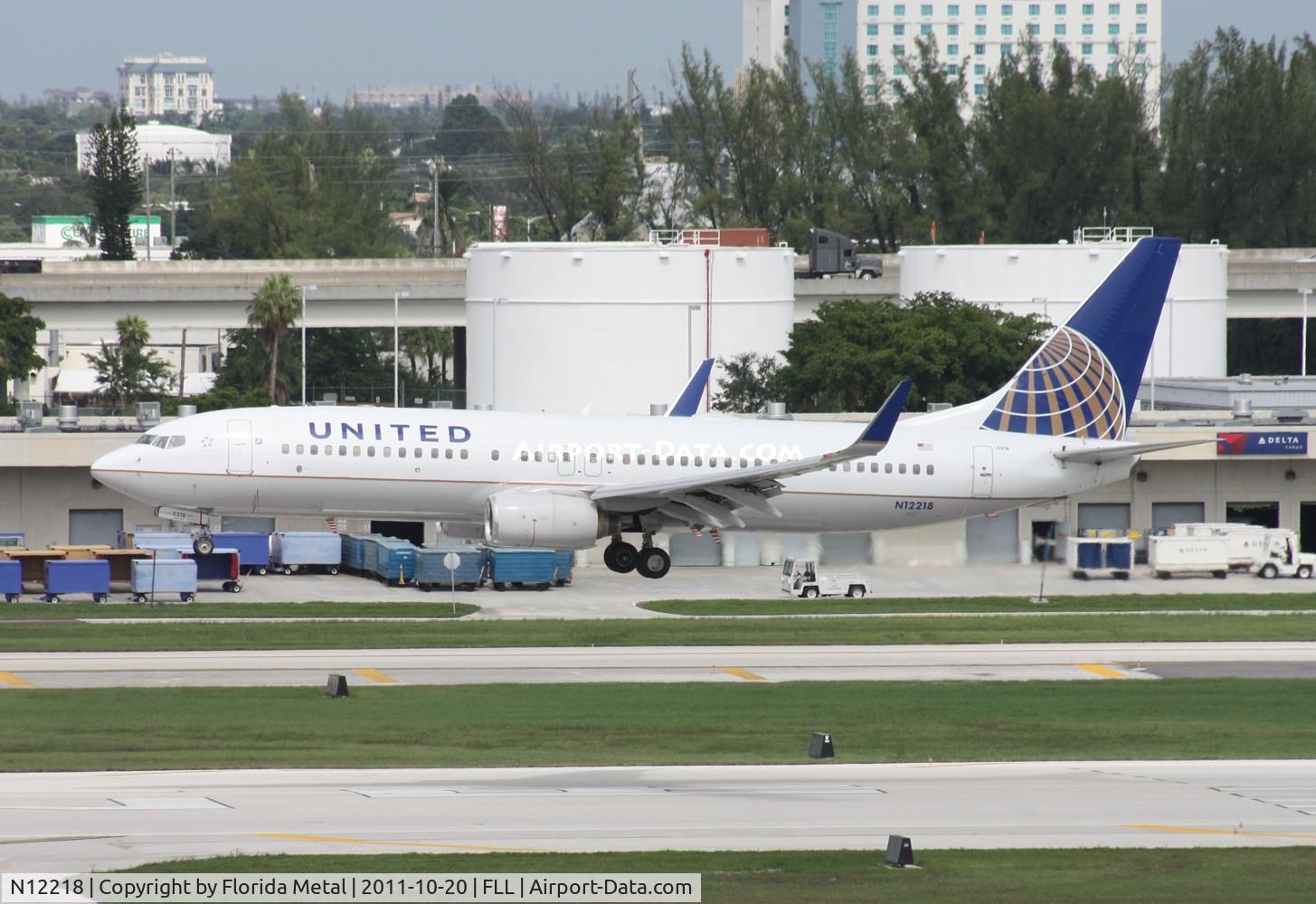 N12218, 1998 Boeing 737-824 C/N 28778, United 737