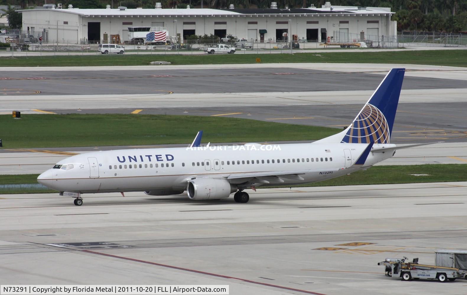 N73291, 2004 Boeing 737-824 C/N 33454, United 737