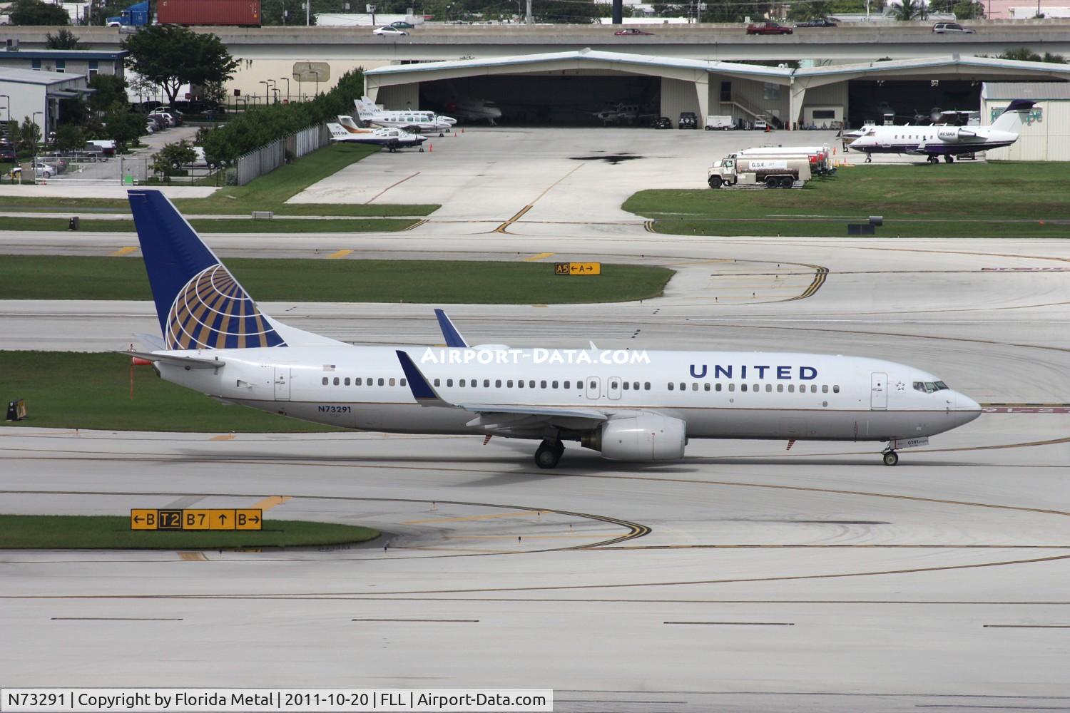 N73291, 2004 Boeing 737-824 C/N 33454, United 737