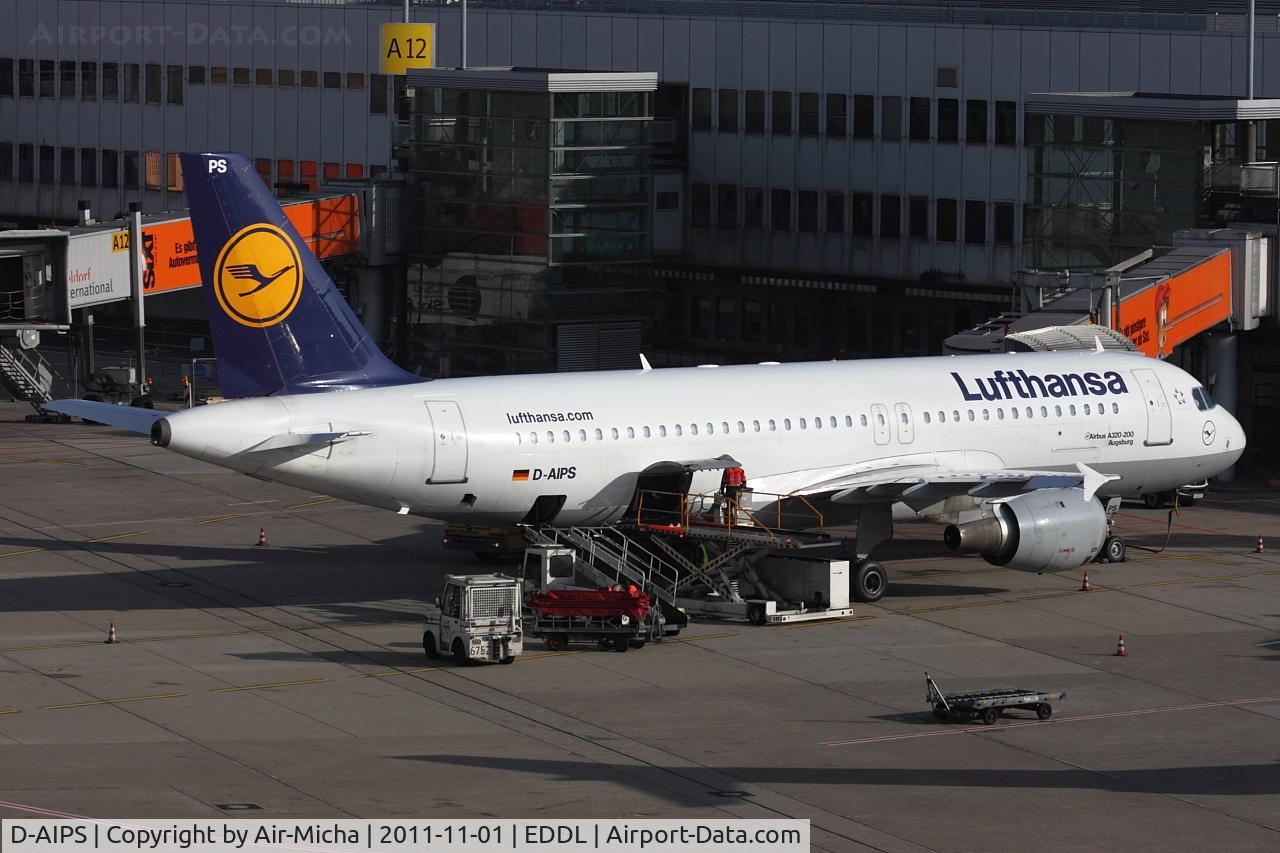 D-AIPS, 1990 Airbus A320-211 C/N 0116, Lufthansa, Airbus A320-211, CN: 0116, Name: Augsburg