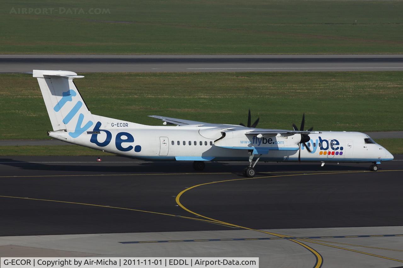 G-ECOR, 2009 De Havilland Canada DHC-8-402Q Dash 8 C/N 4248, Flybe, De Havilland Canada DHC-8-402Q, CN: 4248