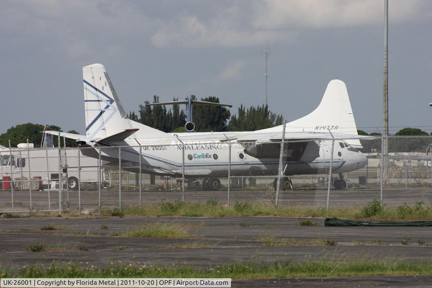UK-26001, Antonov An-26B C/N 67314402, Avia Leasing AN-26