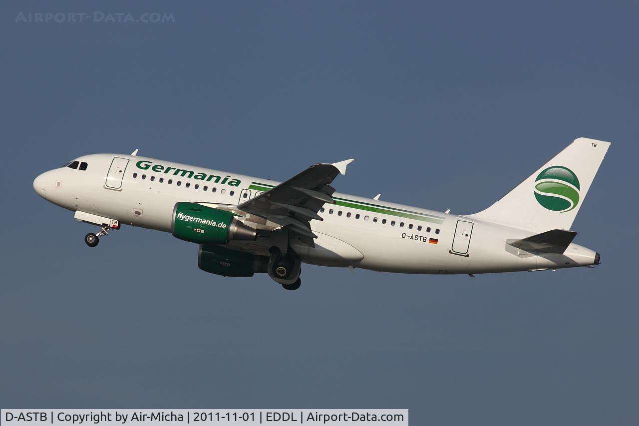 D-ASTB, 2011 Airbus A319-112 C/N 4691, Germania, Airbus A319-112, CN: 4691