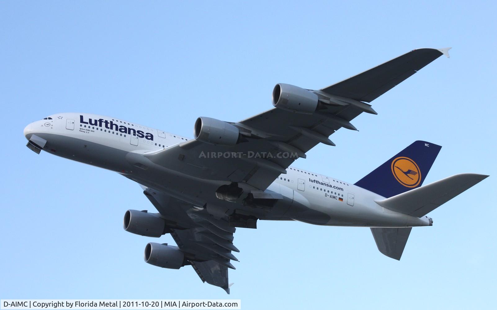 D-AIMC, 2010 Airbus A380-841 C/N 044, Lufthansa A380