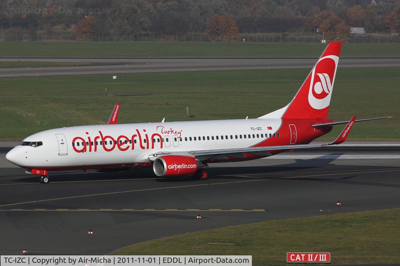 TC-IZC, 2009 Boeing 737-86J C/N 37745, Air Berlin Turkey, Boeing 737-86J (WL), CN: 37745/3044