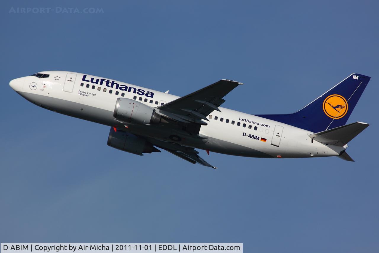 D-ABIM, 1991 Boeing 737-530 C/N 24937, Lufthansa, Boeing 737-530, CN: 24937/2011, Name: Salzgitter