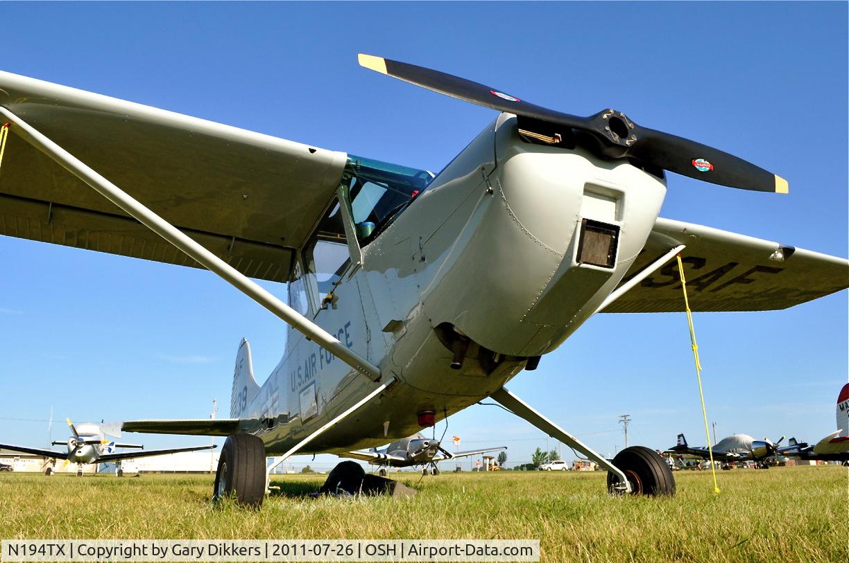 N194TX, 1951 Cessna 0-1A C/N 23139, O-1A with US Air Force colors