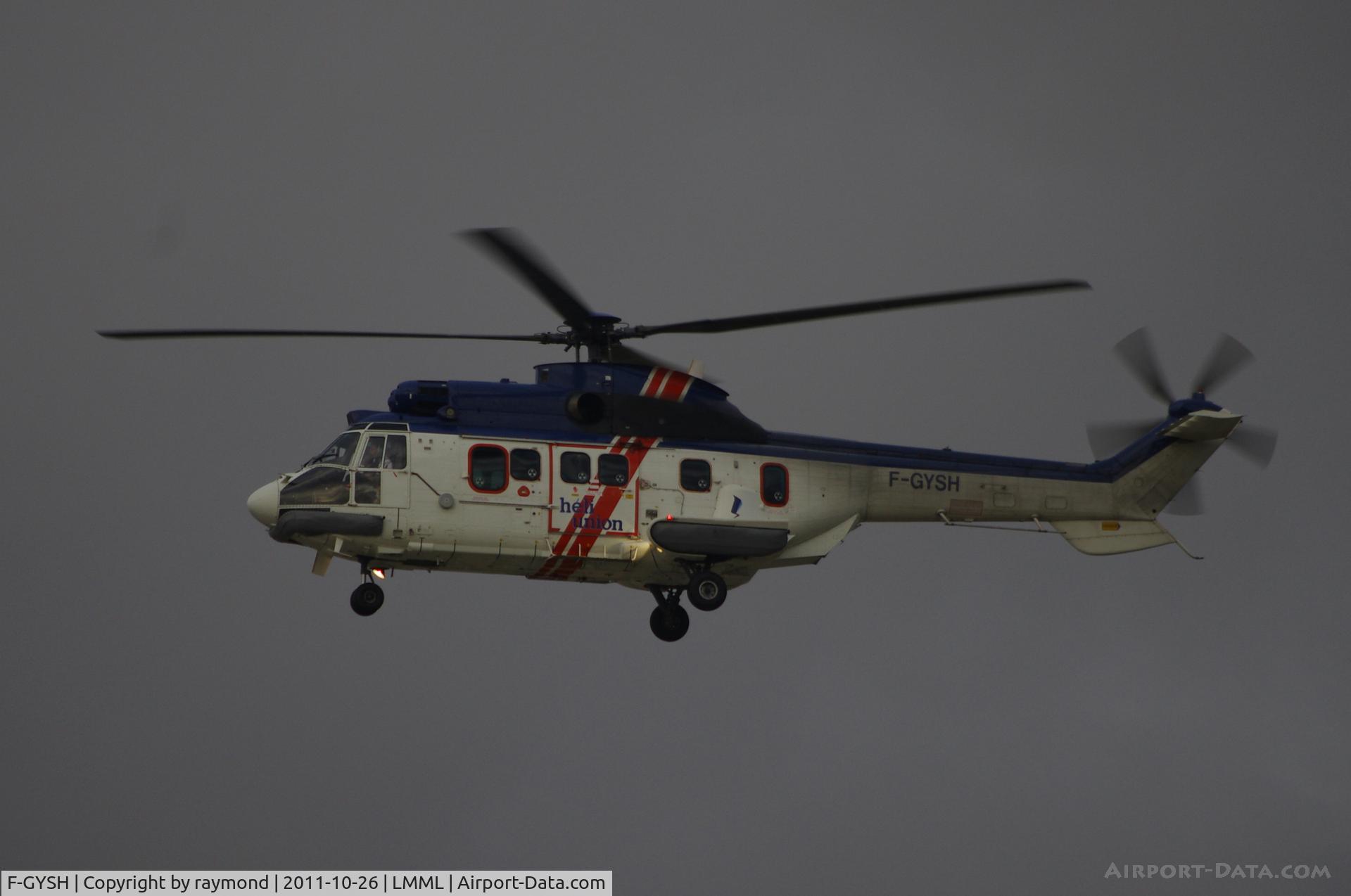 F-GYSH, Eurocopter AS-332L-1 Super Puma C/N 9006, Eurocopter AS332 F-GYSH Heli Union