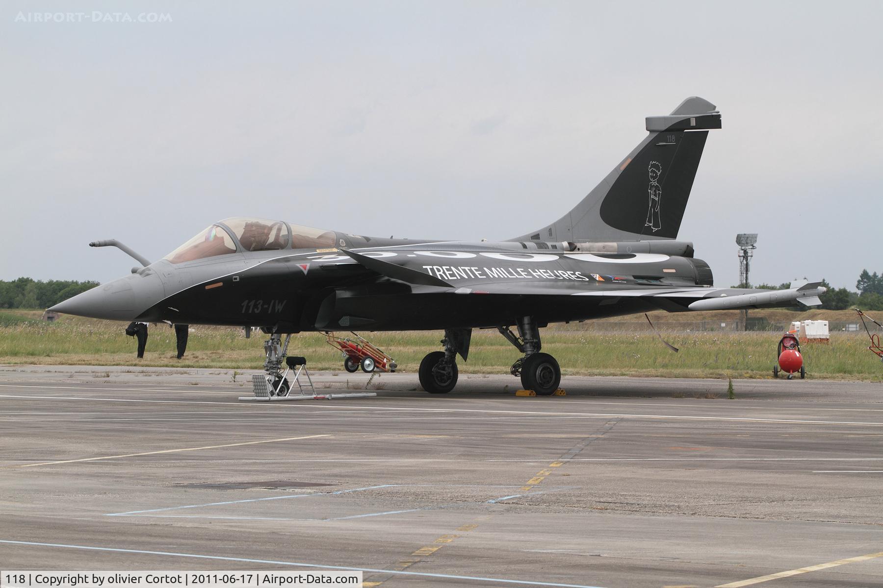 118, Dassault Rafale C C/N 118, Saint dizier airshow 2011