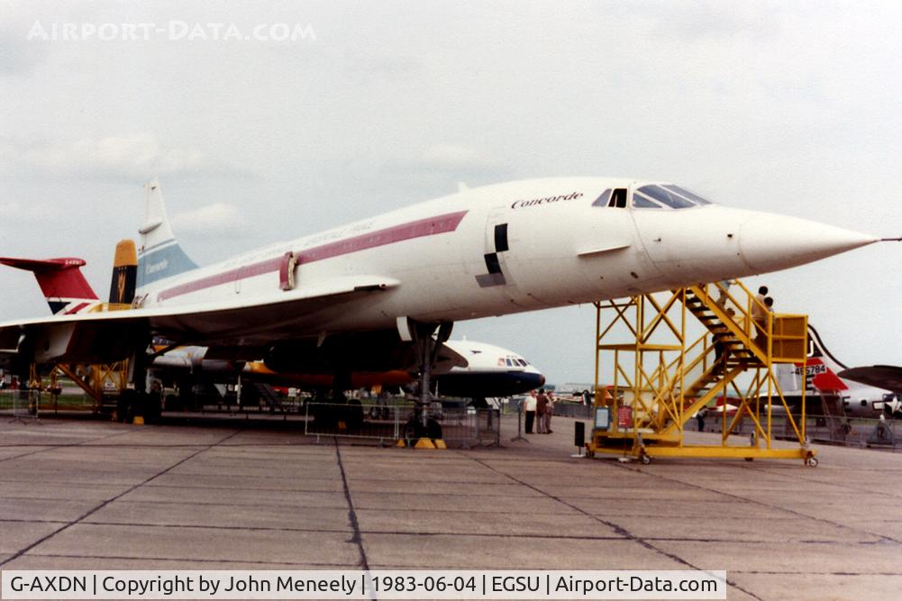 G-AXDN, 1968 Aerospatiale-BAC Concorde Prototype C/N 01/13522, Preserved at Duxford