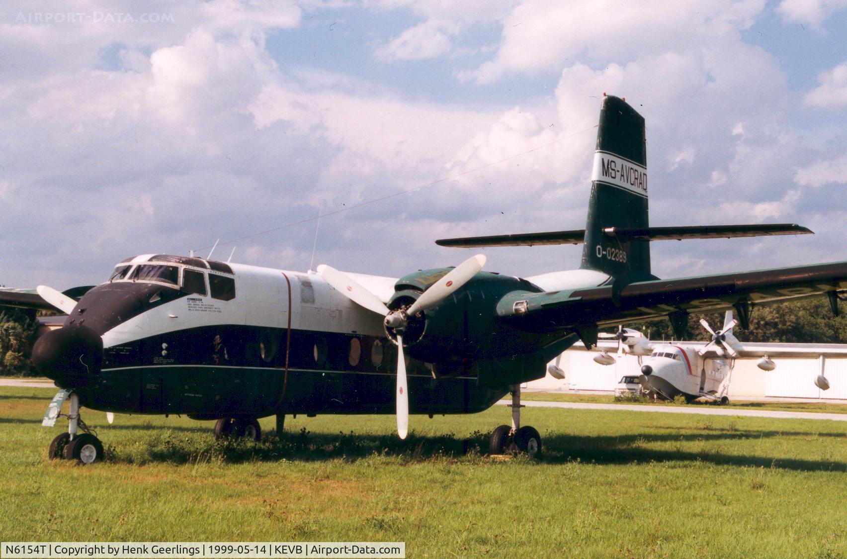 N6154T, 1961 De Havilland Canada C-7A Caribou (DHC-4) C/N 46, C-7A , Vintage Jets & Props