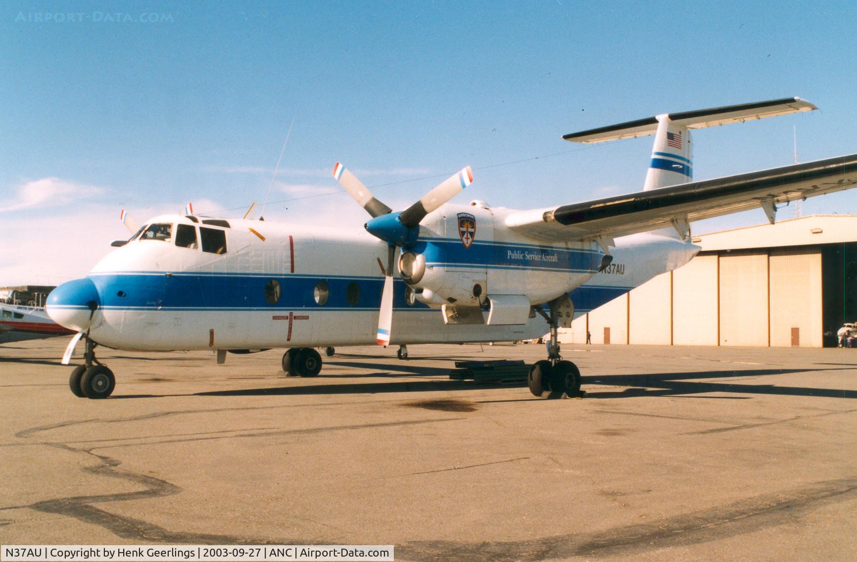 N37AU, De Havilland Canada DHC-5 BUFFALO C/N 3, Public Service Aircraft