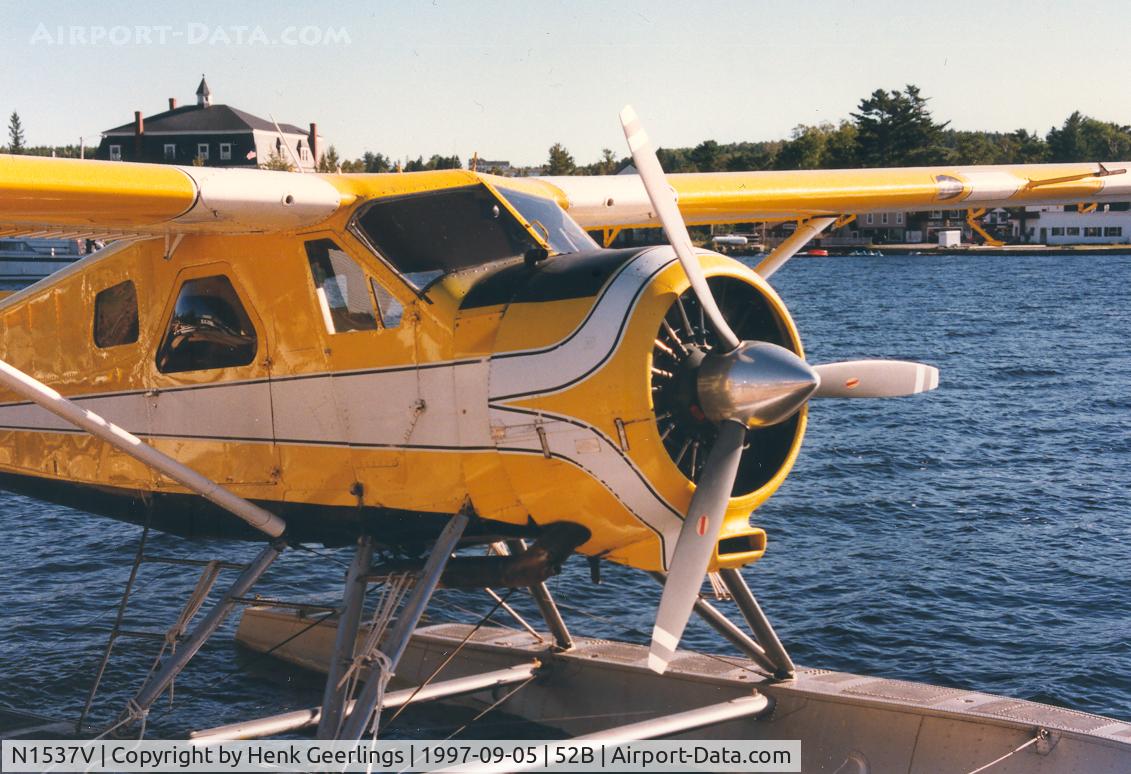 N1537V, 1953 De Havilland Canada DHC-2 Beaver Mk.1 C/N 494, Folsom's Air Service , Greenville , Seaplane Fly In 1997