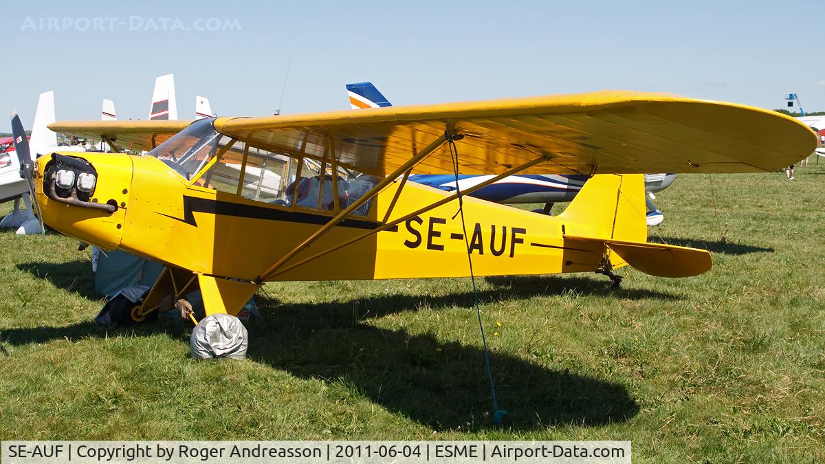 SE-AUF, 1944 Piper J3C-65 Cub C/N 12387-887, At EAA FlyIn