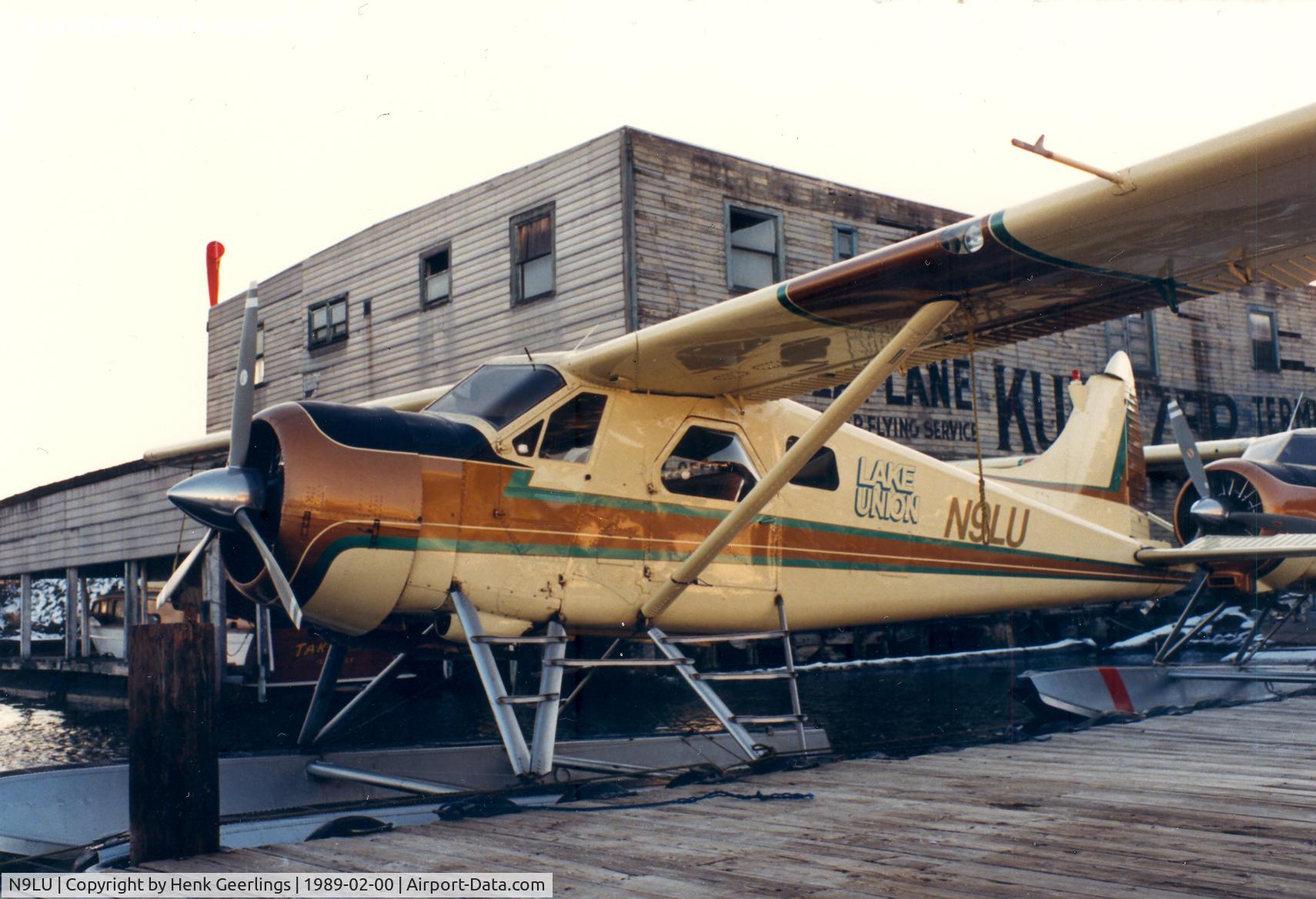 N9LU, De Havilland Canada DHC-2 Beaver Mk.1 C/N 700, Lake Union Air , Seattle Seaplane Base