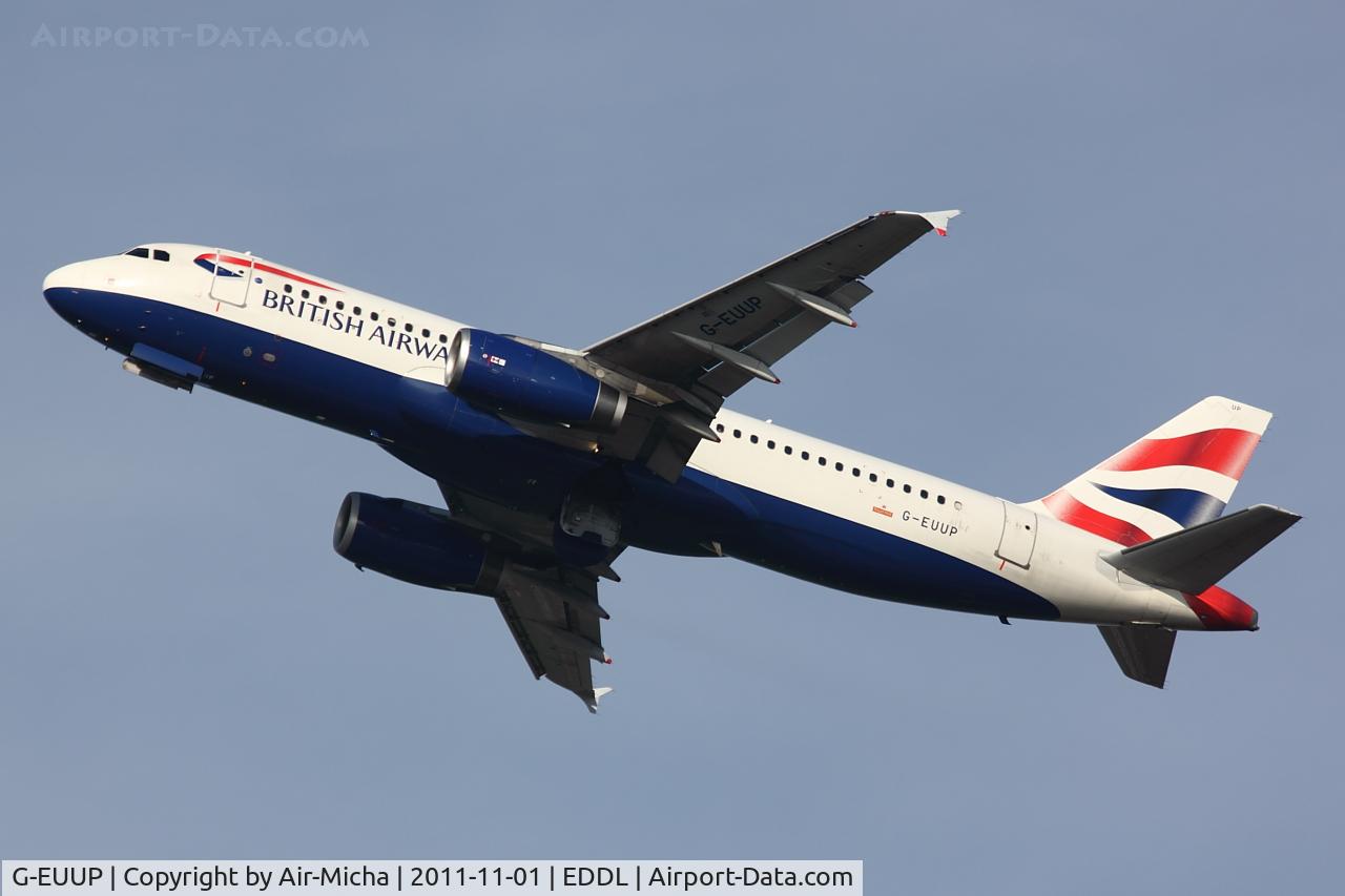 G-EUUP, 2003 Airbus A320-232 C/N 2038, British Airways, Airbus A320-232, CN: 2038