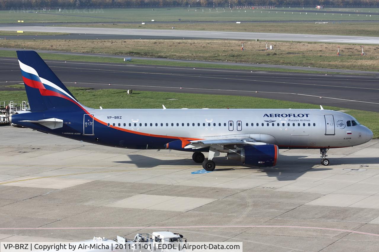 VP-BRZ, 2007 Airbus A320-214 C/N 3157, Aeroflot, Airbus A320-214, CN: 3157, Name: V.Serov