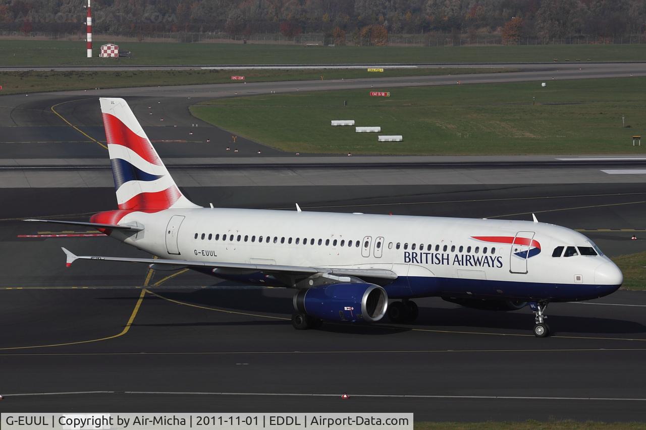 G-EUUL, 2002 Airbus A320-232 C/N 1708, British Airways, Airbus A320-232, CN: 1708