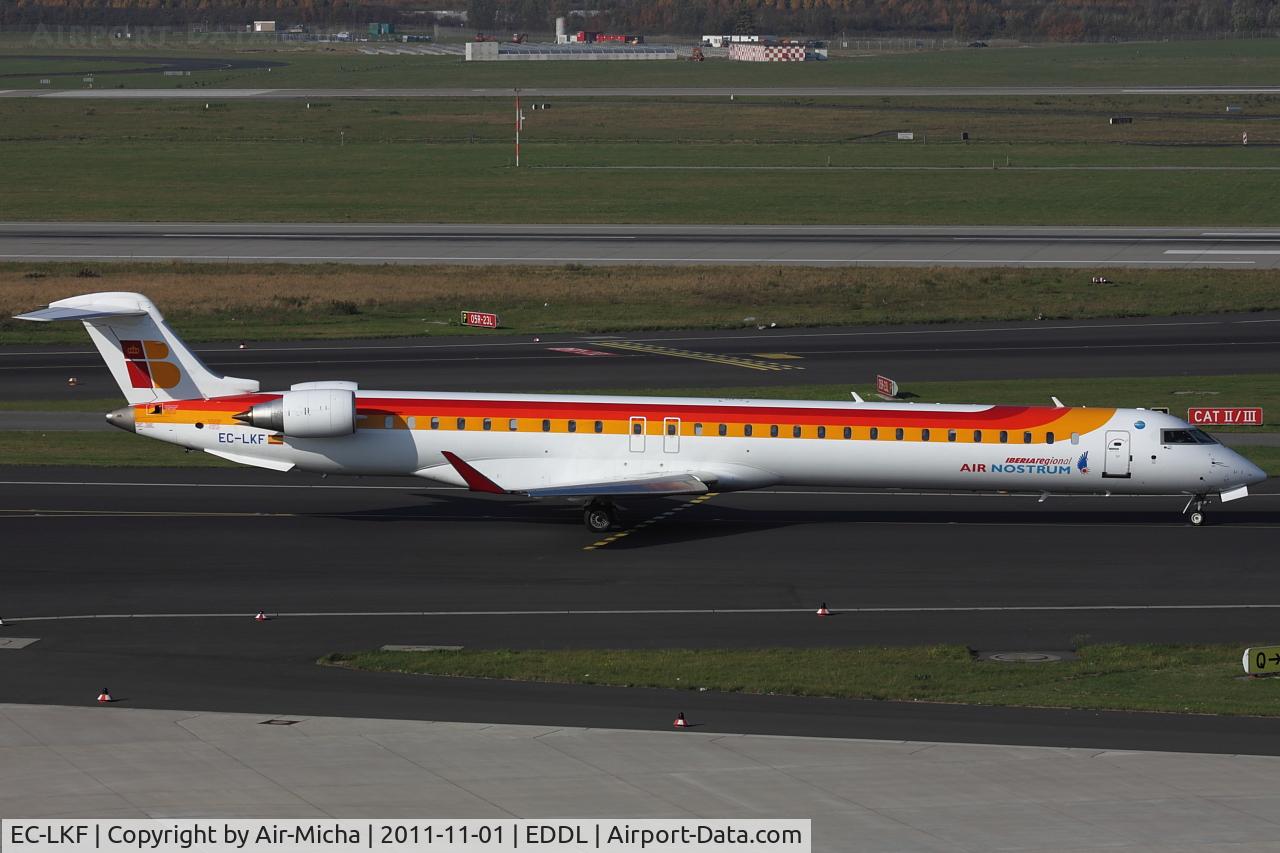 EC-LKF, 2010 Bombardier CRJ-1000ER NG (CL-600-2E25) C/N 19011, Air Nostrum, Bombardier CRJ-1000ER, CN: 19011