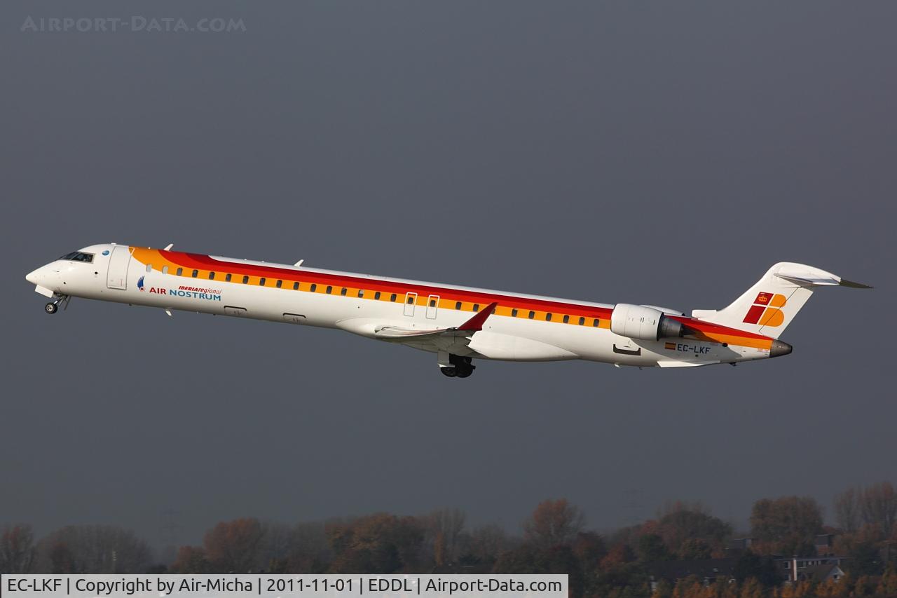 EC-LKF, 2010 Bombardier CRJ-1000ER NG (CL-600-2E25) C/N 19011, Air Nostrum, Bombardier CRJ-1000ER, CN: 19011