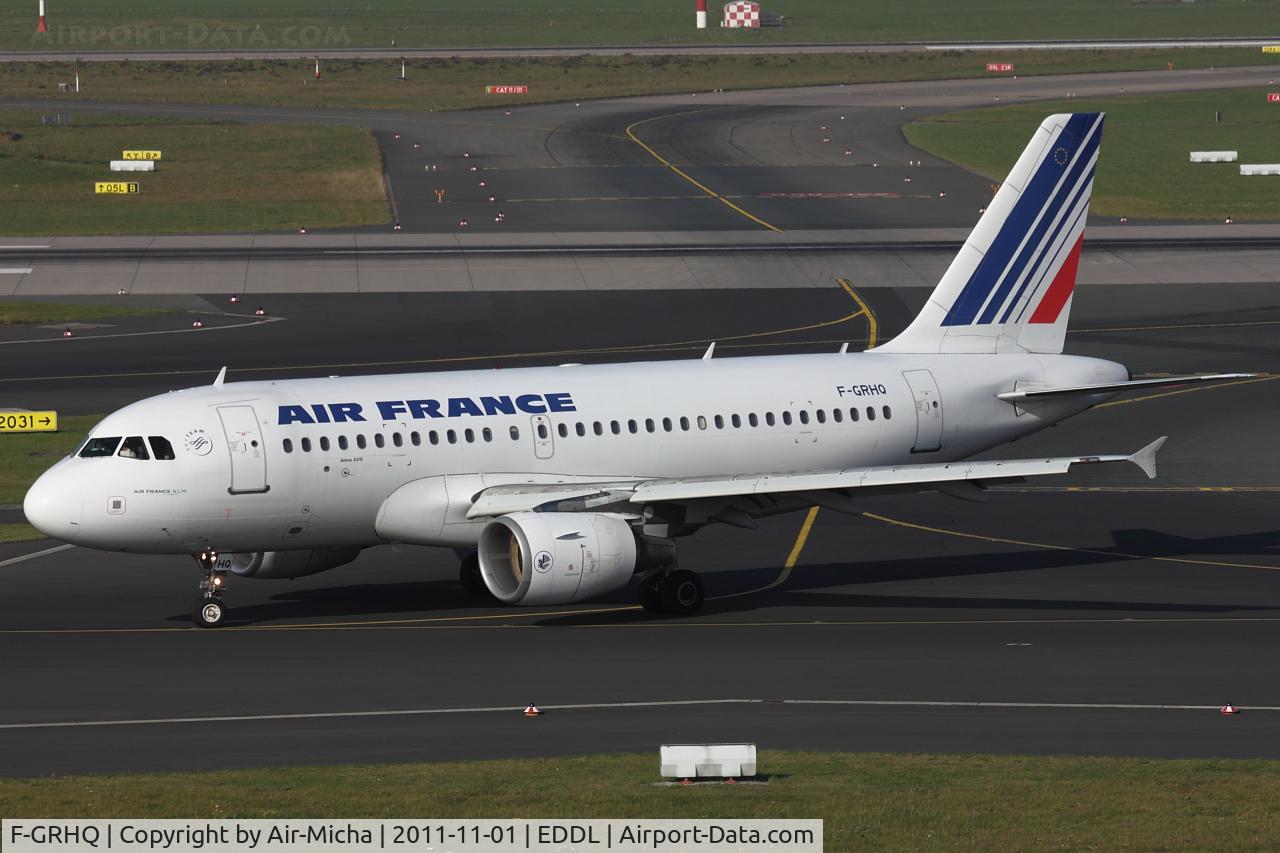 F-GRHQ, 2000 Airbus A319-111 C/N 1404, Air France, Airbus A319-111, CN: 1404