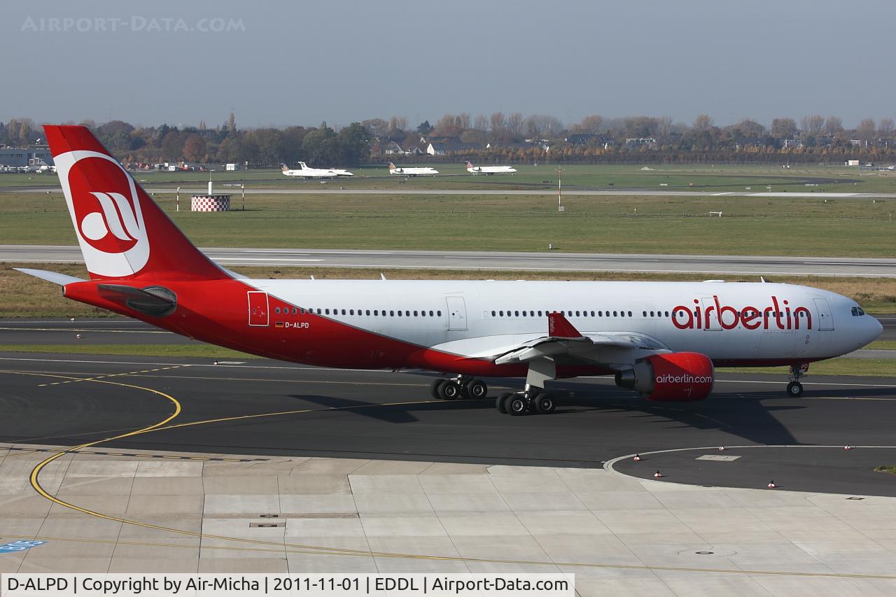 D-ALPD, 2002 Airbus A330-223 C/N 454, Air Berlin, Airbus A330-223, CN: 0454