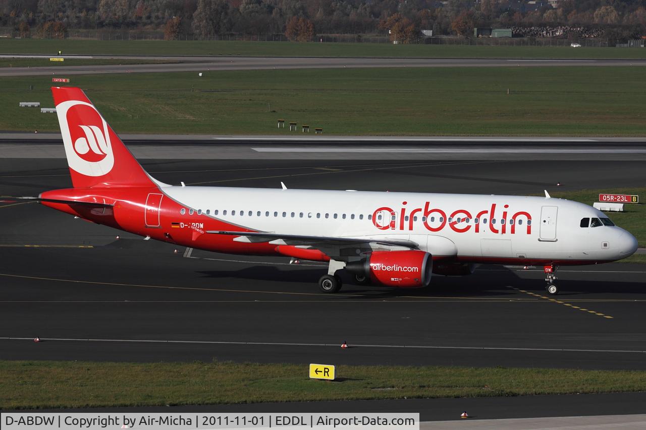 D-ABDW, 2009 Airbus A320-214 C/N 3945, Air Berlin, Airbus A320-214, CN: 3945