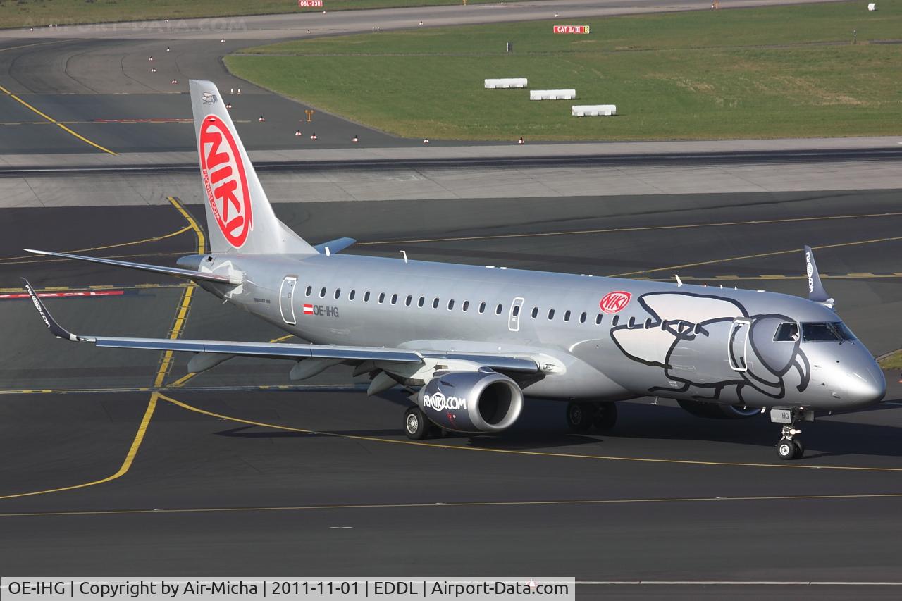 OE-IHG, 2011 Embraer 190LR (ERJ-190-100LR) C/N 19000435, Niki, Embraer ERJ-190-100LR, CN: 19000435, Name: Tango