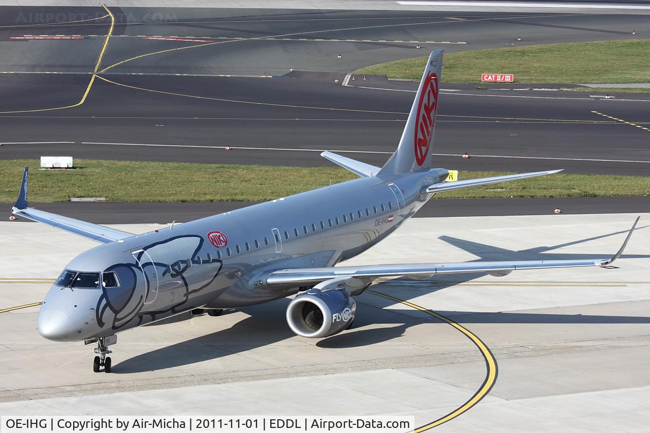 OE-IHG, 2011 Embraer 190LR (ERJ-190-100LR) C/N 19000435, Niki, Embraer ERJ-190-100LR, CN: 19000435, Name: Tango