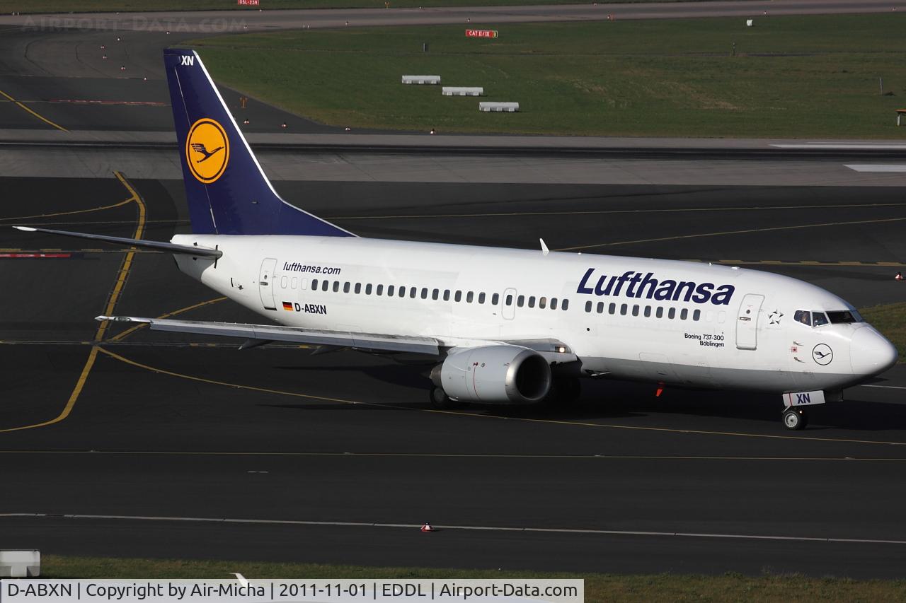 D-ABXN, 1987 Boeing 737-330 C/N 23872, Lufthansa, Boeing 737-330, CN: 23872/1447, Name: Böblingen