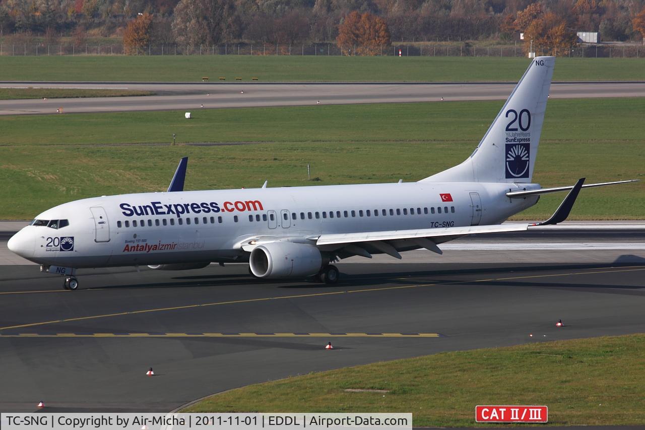 TC-SNG, 2008 Boeing 737-8HC C/N 36530, Sun Express, Boeing 737-8HC (WL), CN: 36530/2622