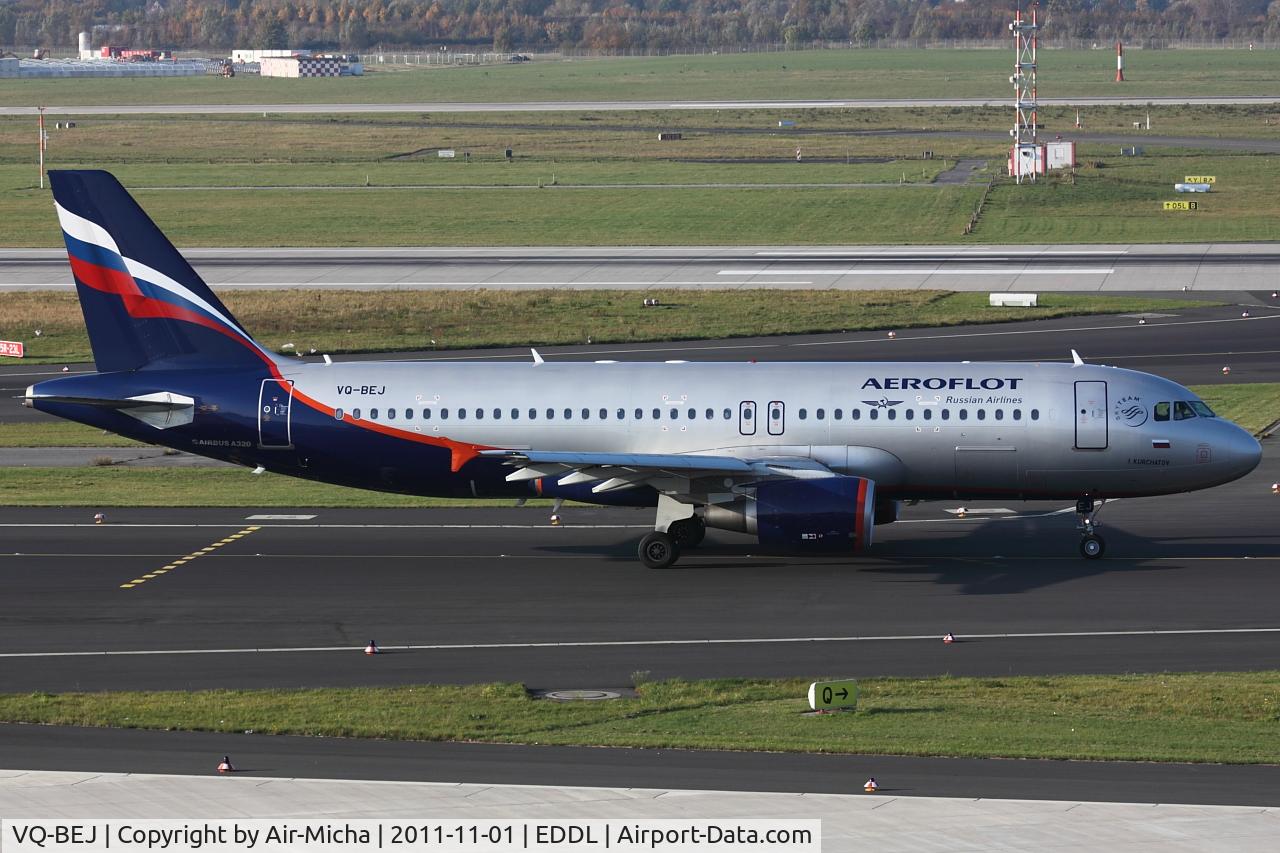 VQ-BEJ, 2010 Airbus A320-214 C/N 4160, Aeroflot, Airbus A320-214, CN: 4160, Name: I.Kurchatov