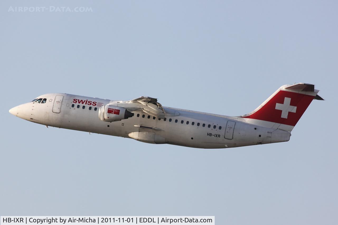 HB-IXR, 1996 British Aerospace Avro 146-RJ100 C/N E3281, Swissair, BAe Avro 146-RJ100, CN: E3281, Name:Lufingen