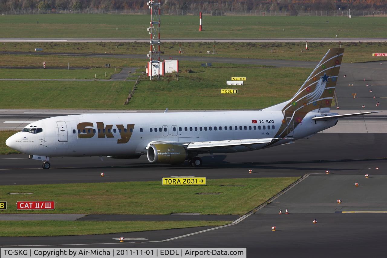TC-SKG, 1991 Boeing 737-4Q8 C/N 25371, Sky Airlines, Boeing737-4Q8, CN: 25371/2195, Name: Gold