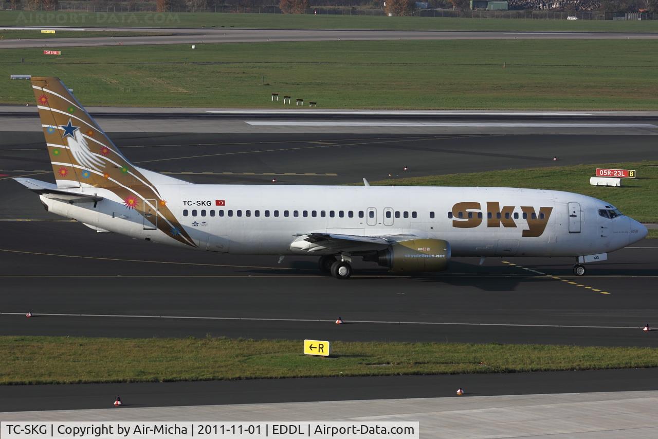 TC-SKG, 1991 Boeing 737-4Q8 C/N 25371, Sky Airlines, Boeing737-4Q8, CN: 25371/2195, Name: Gold