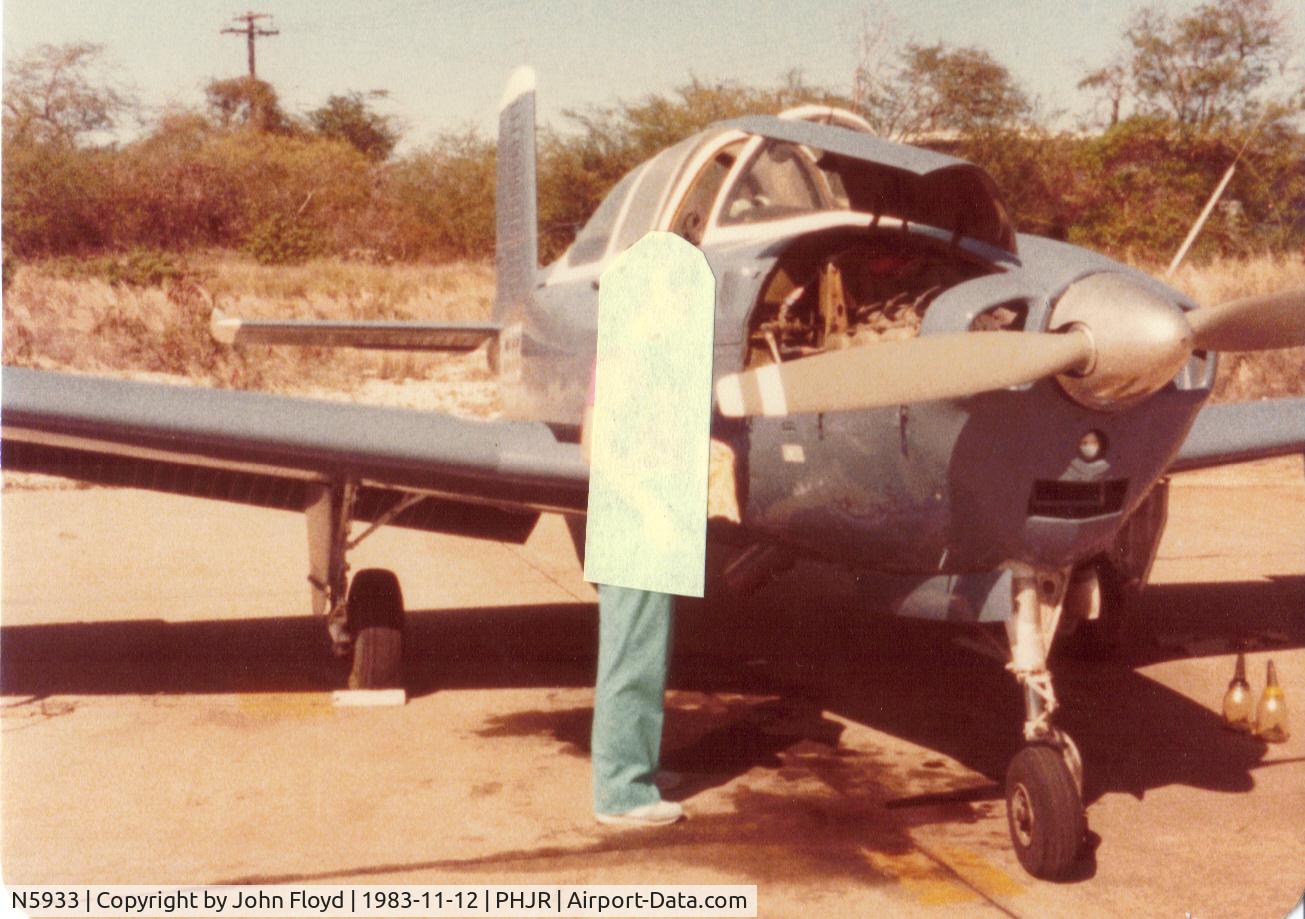 N5933, 1955 Beech T-34B C/N 140708, Fun aircraft for the Flying Club