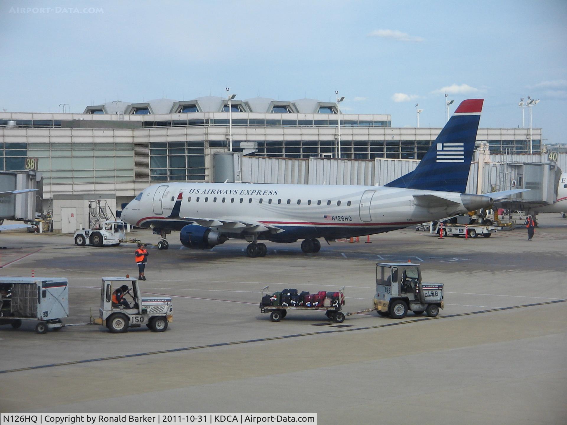 N126HQ, 2008 Embraer 175LR (ERJ-170-200LR) C/N 17000204, DCA, VA