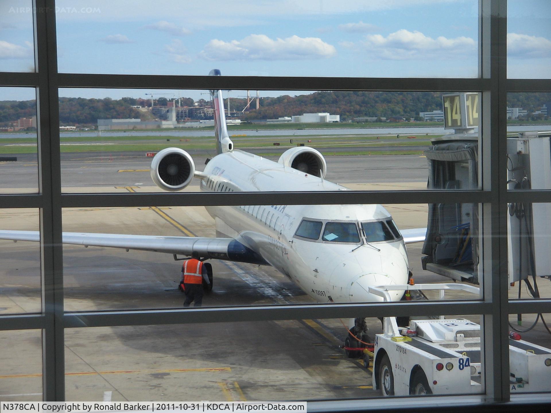 N378CA, 2003 Bombardier CRJ-701 (CL-600-2C10) Regional Jet C/N 10097, DCA, VA