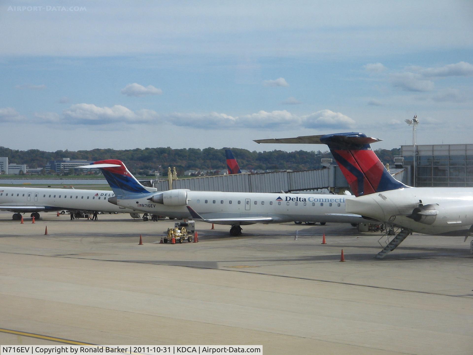 N716EV, 2003 Bombardier CRJ-701 (CL-600-2C10) Regional Jet C/N 10084, DCA, VA