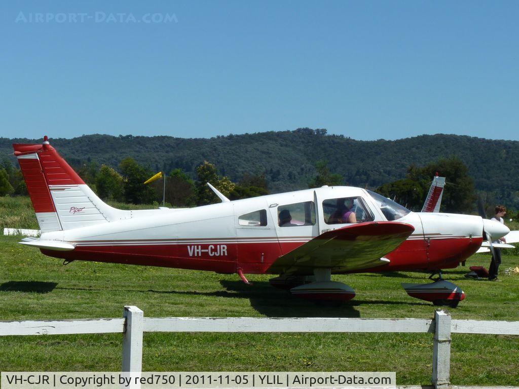 VH-CJR, 1976 Piper PA-28-181 C/N 28-7690406, Piper Warrior VH-CJR at Lilydale