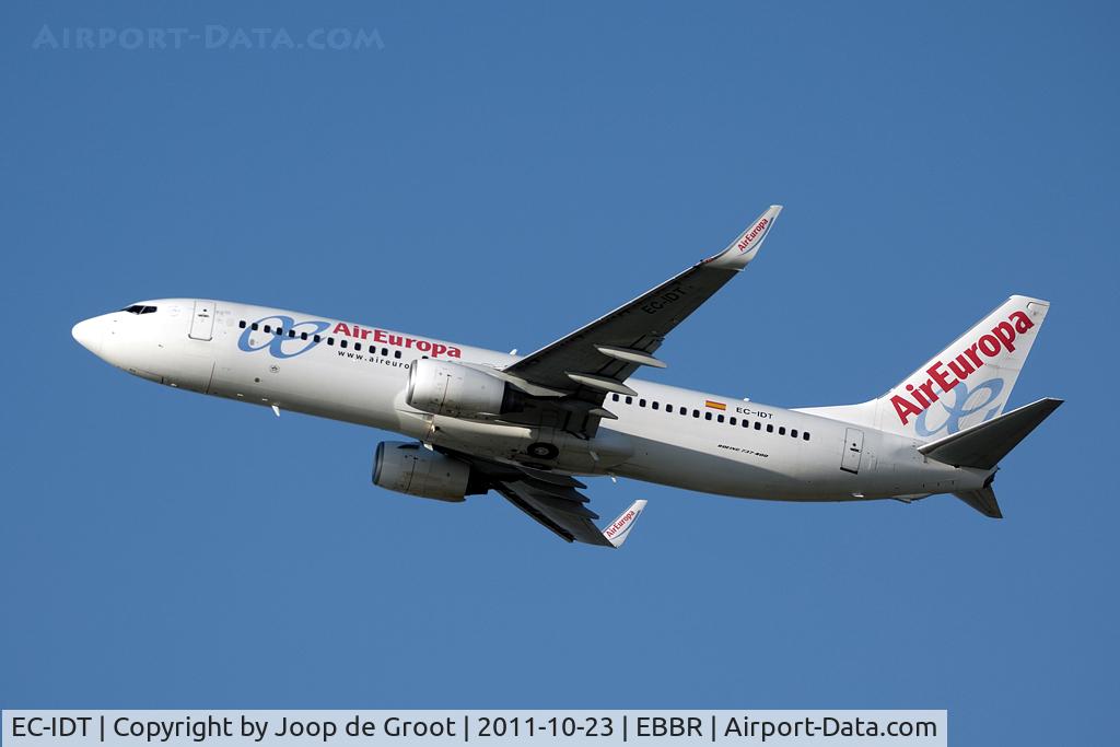 EC-IDT, 2002 Boeing 737-86Q C/N 30281, Air Europa