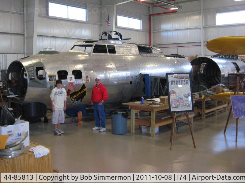 44-85813, 1944 Boeing B-17G Flying Fortress C/N 8722, Checking out 