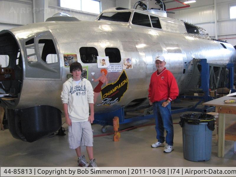 44-85813, 1944 Boeing B-17G Flying Fortress C/N 8722, Checking out 
