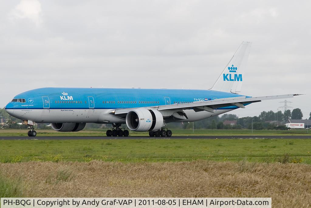 PH-BQG, 2004 Boeing 777-206/ER C/N 32704, KLM 777-200