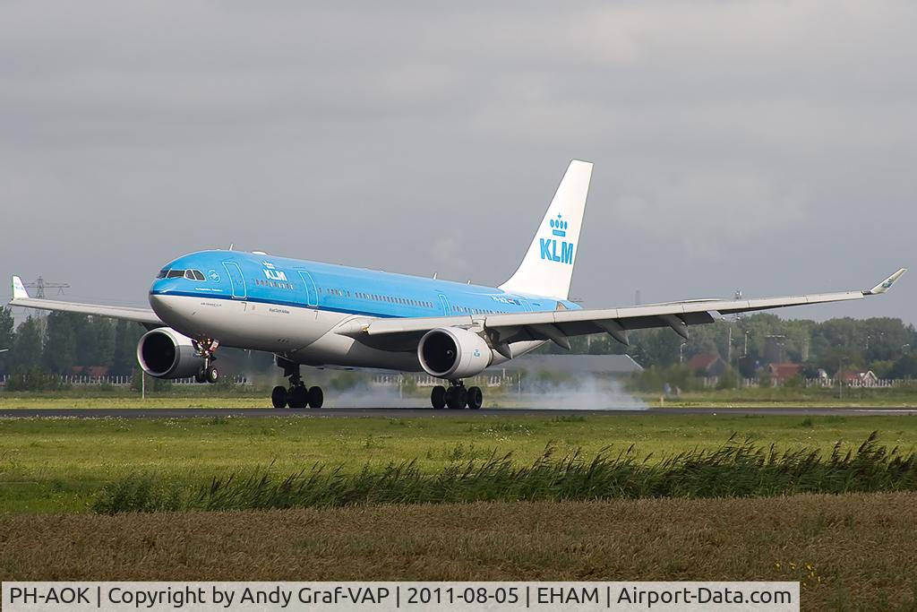 PH-AOK, 2007 Airbus A330-203 C/N 834, KLM A330-200