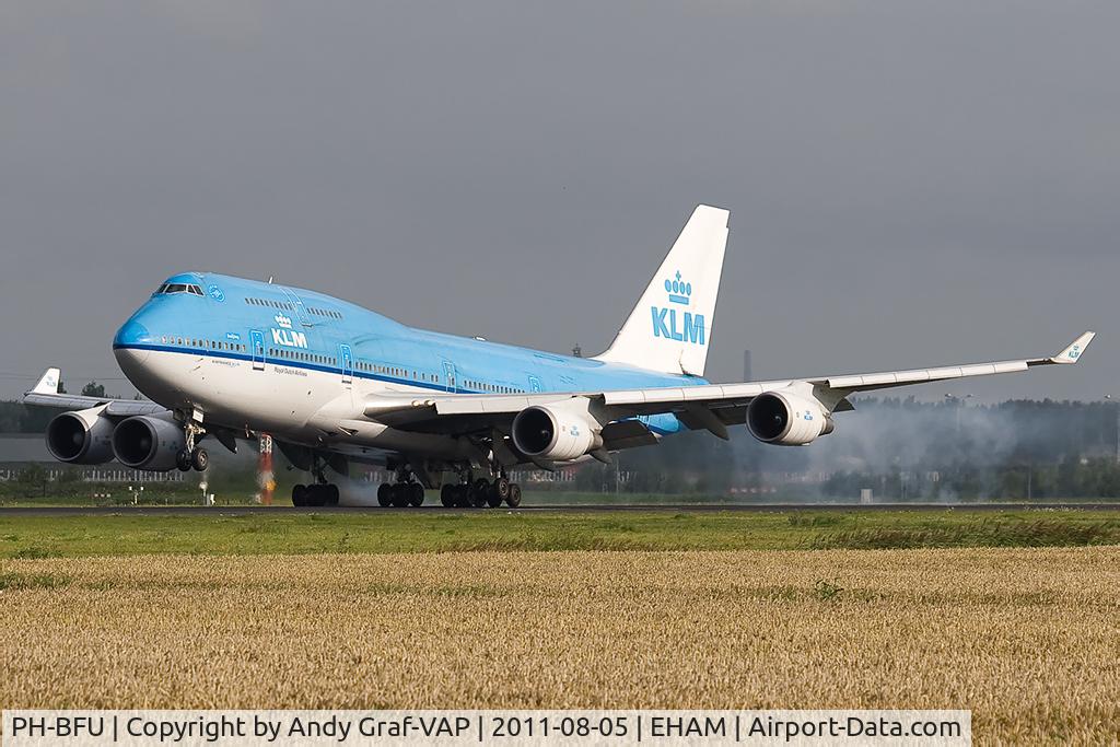 PH-BFU, 1997 Boeing 747-406BC C/N 28196, KLM 747-400