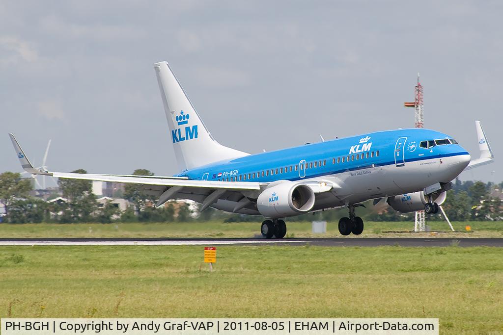 PH-BGH, 2009 Boeing 737-7K2 C/N 38053, KLM 737-700