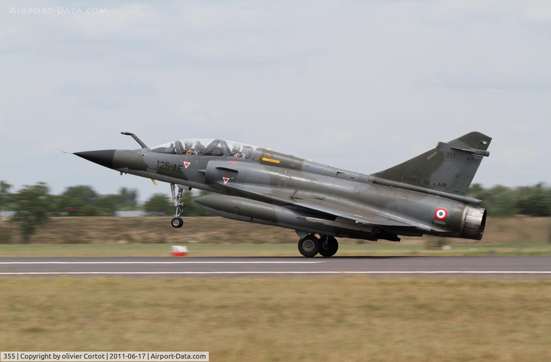 355, Dassault Mirage 2000N C/N 323, Saint dizier 2011
